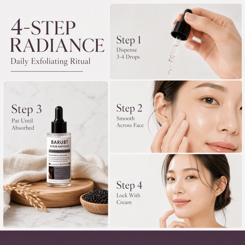 Siero Esfoliante al Riso Nero  - Luxury Skincare Daily recensione e prezzo
