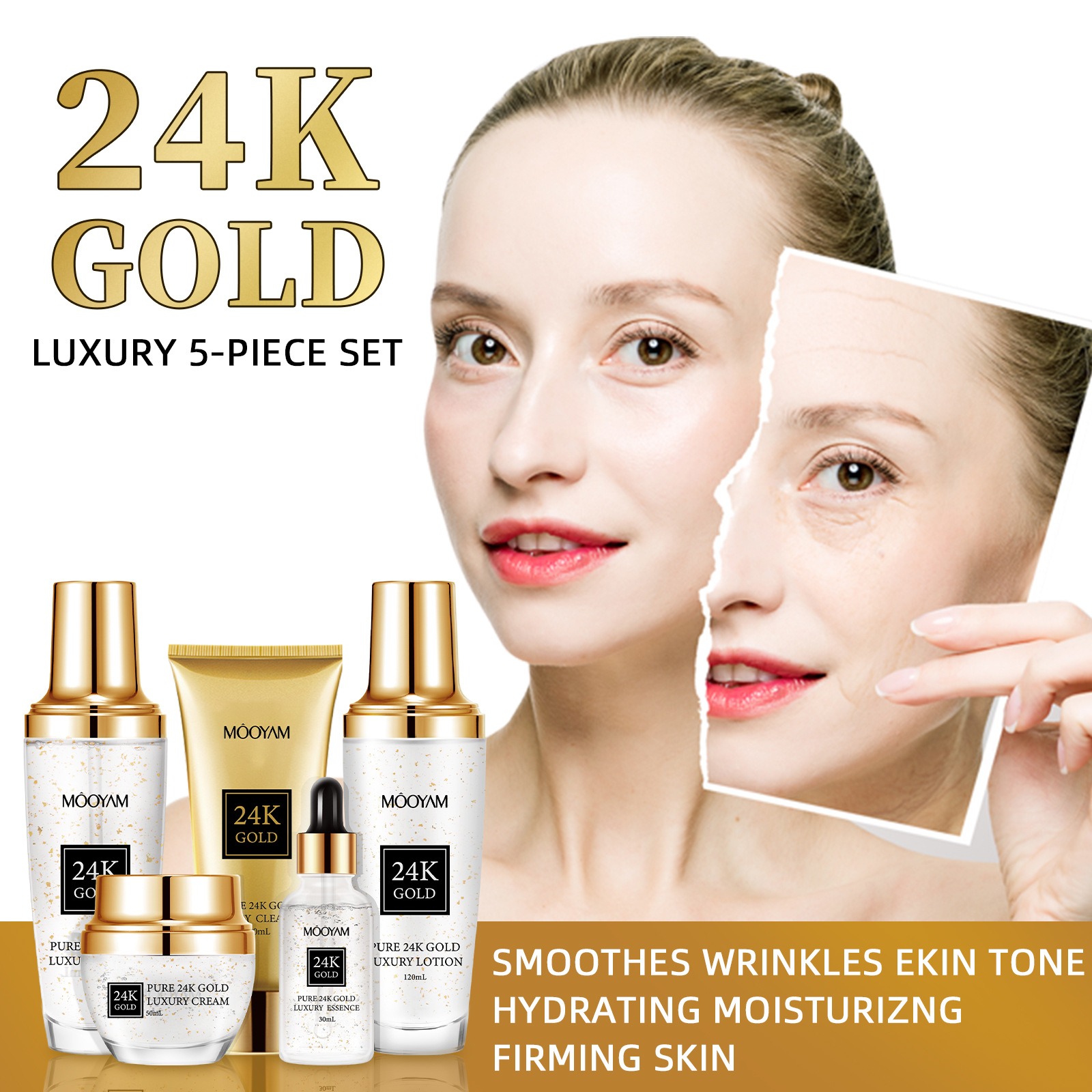 Set antirughe idratante di lus - Luxury Skincare Kit recensione e prezzo